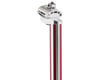 Image 2 for MCS Fluted Seat Post (Red/Silver) (27.2mm) (350mm)